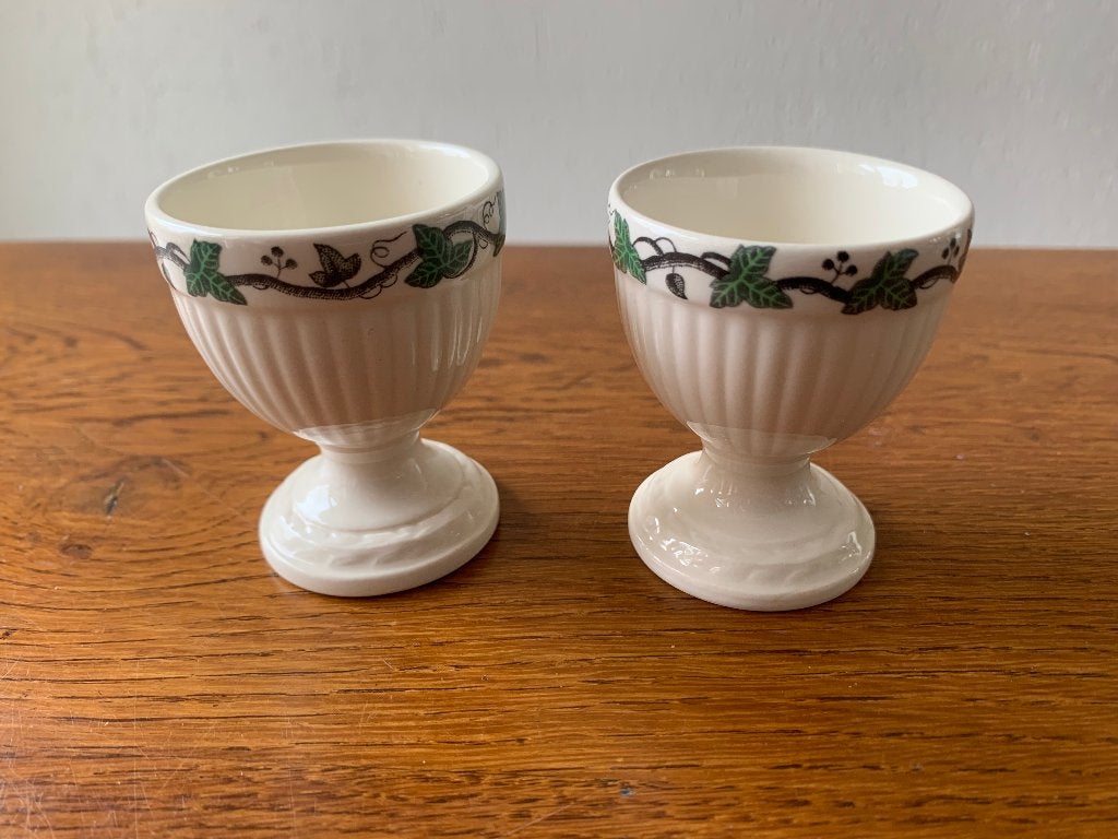 2 Wedgwood "Stratford" Eierdopjes Nieuw, Overige typen, Nieuw, Ophalen of Verzenden, Overige stijlen