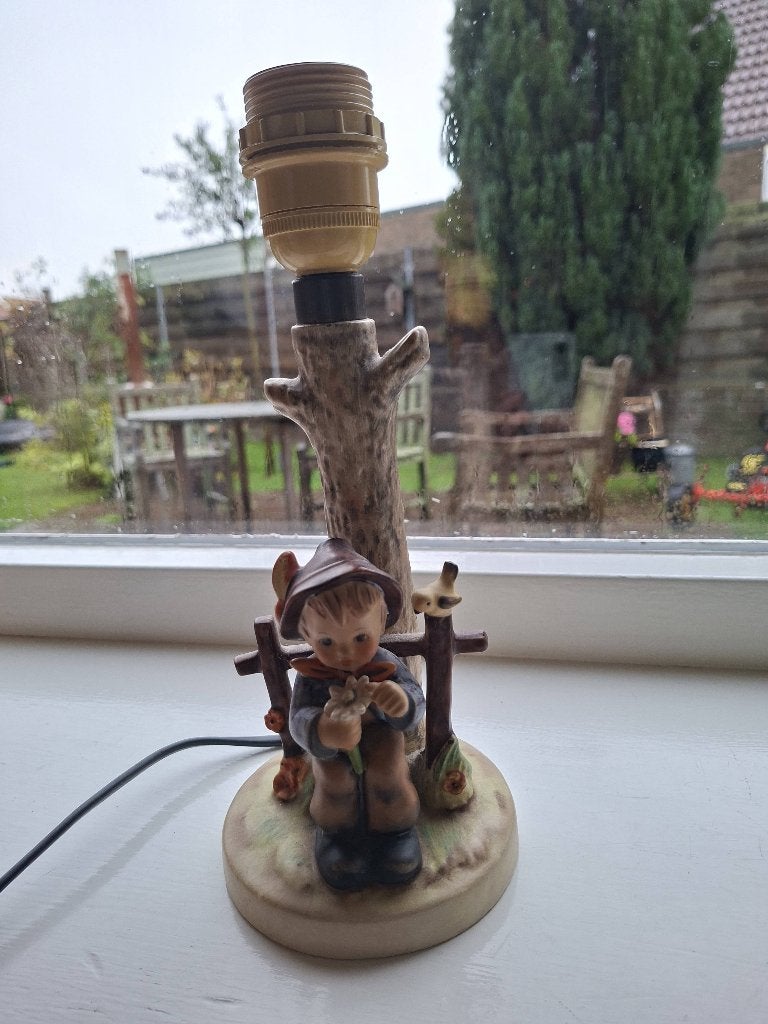 Hummel Goebel vintage lampen tafellamp, Ophalen of Verzenden