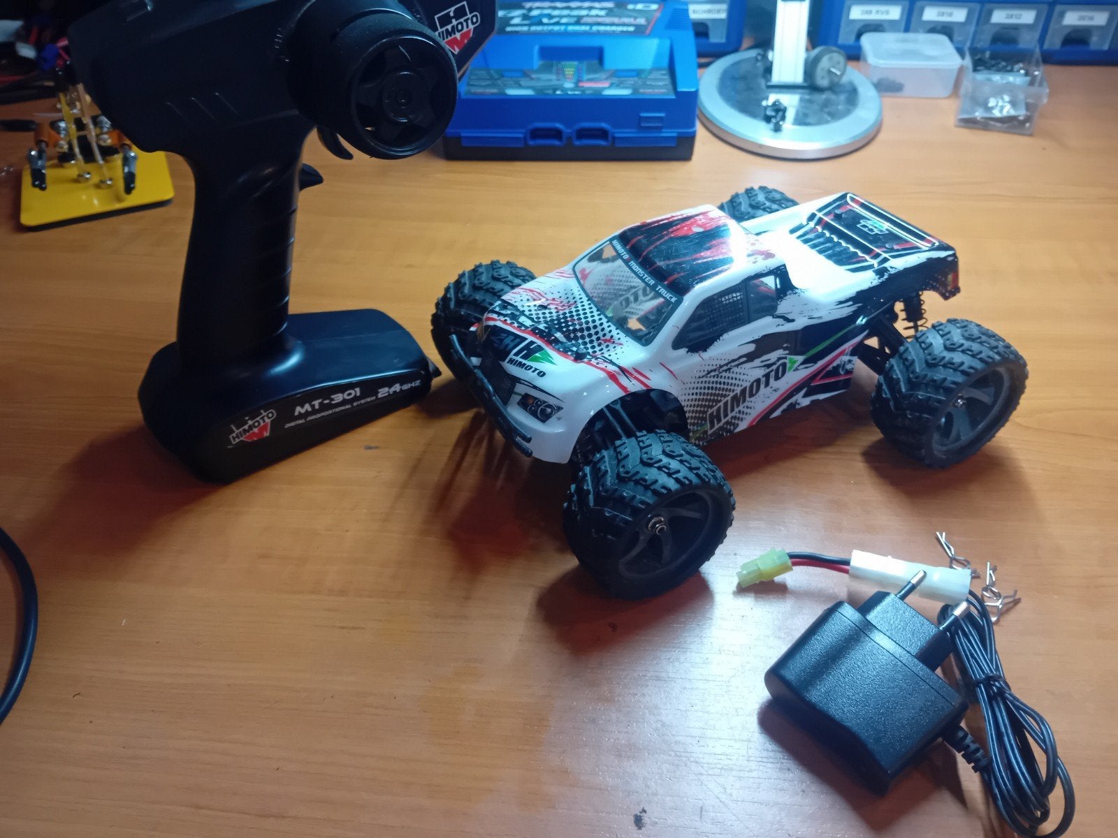 Himoto Micro 4x4 1/18 RC Auto RTR - Nette Staat, Elektro, Gebruikt, Auto offroad, Ophalen of Verzenden