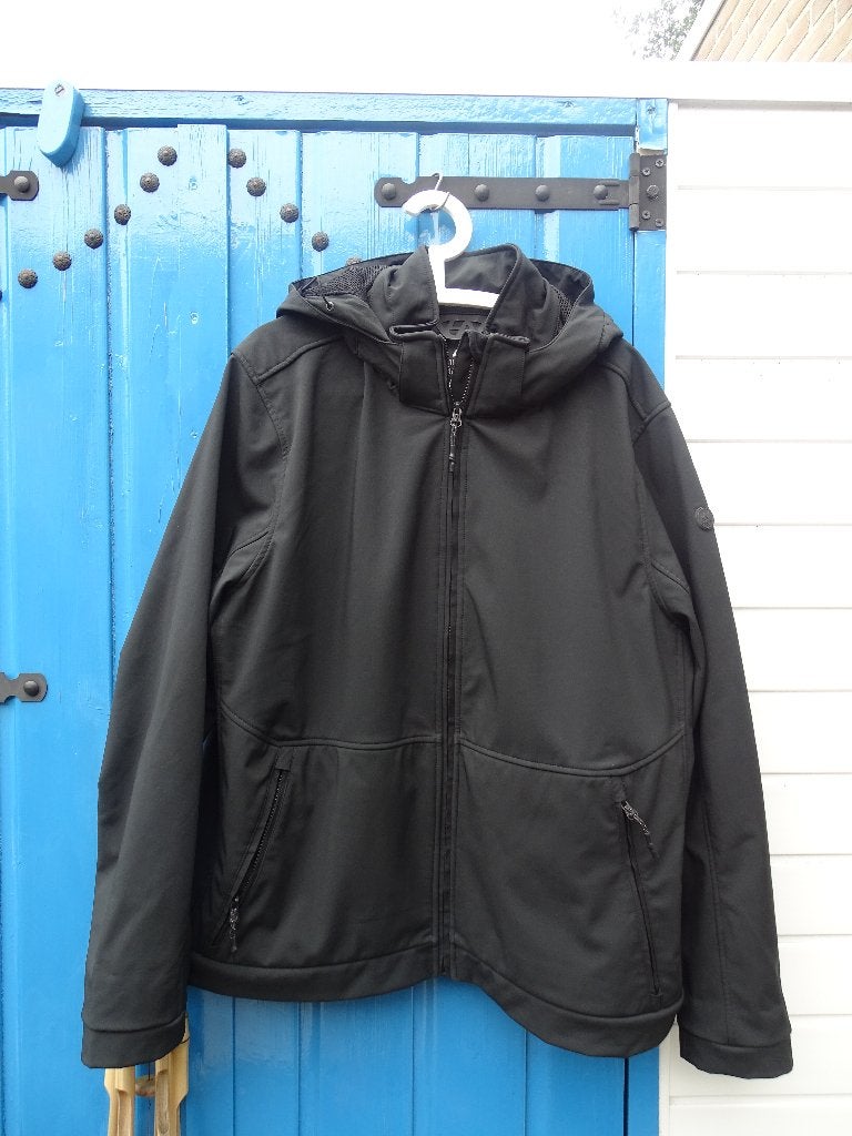 HUMAN NATURE-ANWB ZWARTE SOFTSHELL JAS-MT XXXL=MT50-52 DAMES, Kleding | Dames, Zwart, Maat 46/48 (XL) of groter, Ophalen of Verzenden