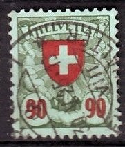 Zwitserland Mi 194 gest, Ophalen of Verzenden, Gestempeld