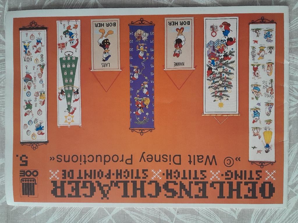 Disney borduur patronen, Ophalen of Verzenden, Nieuw, Handborduren, Patroon