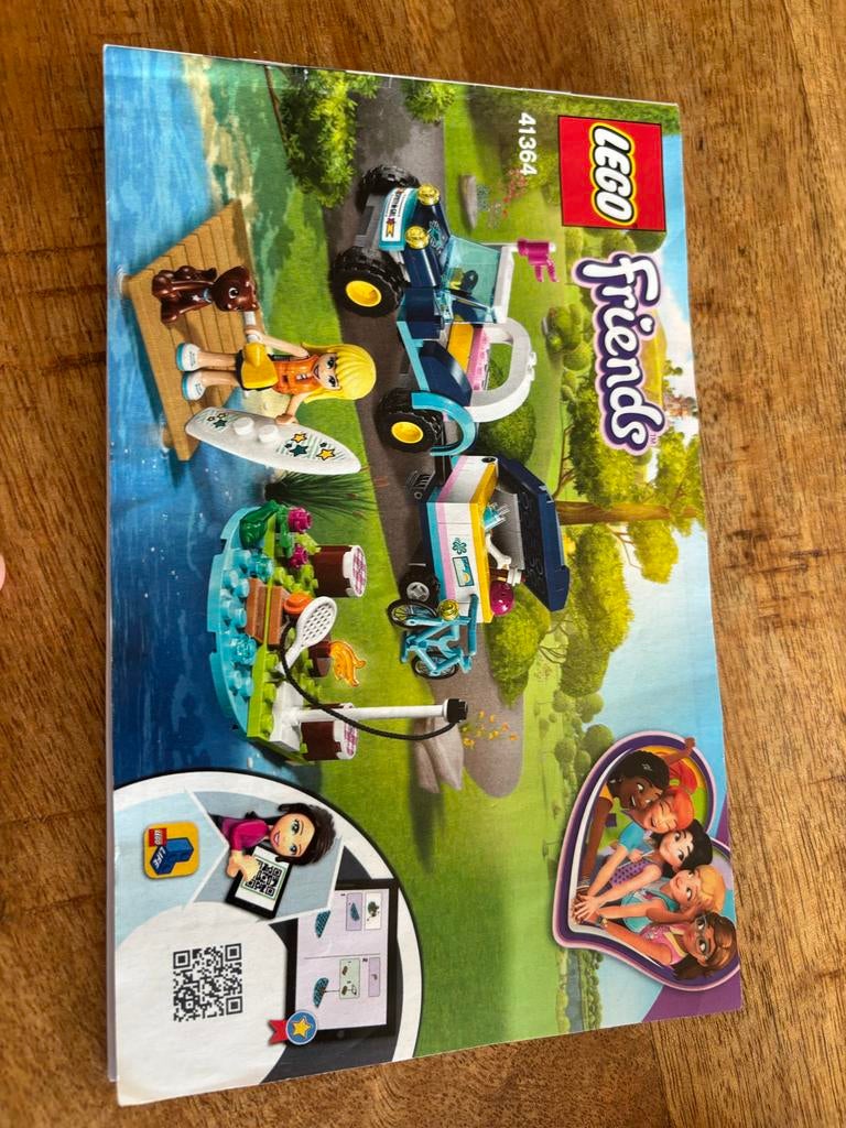 Lego Friends 41364 Stephanie's Buggy & Trailer - Compleet, Gebruikt, Lego, Friends, Ophalen of Verzenden