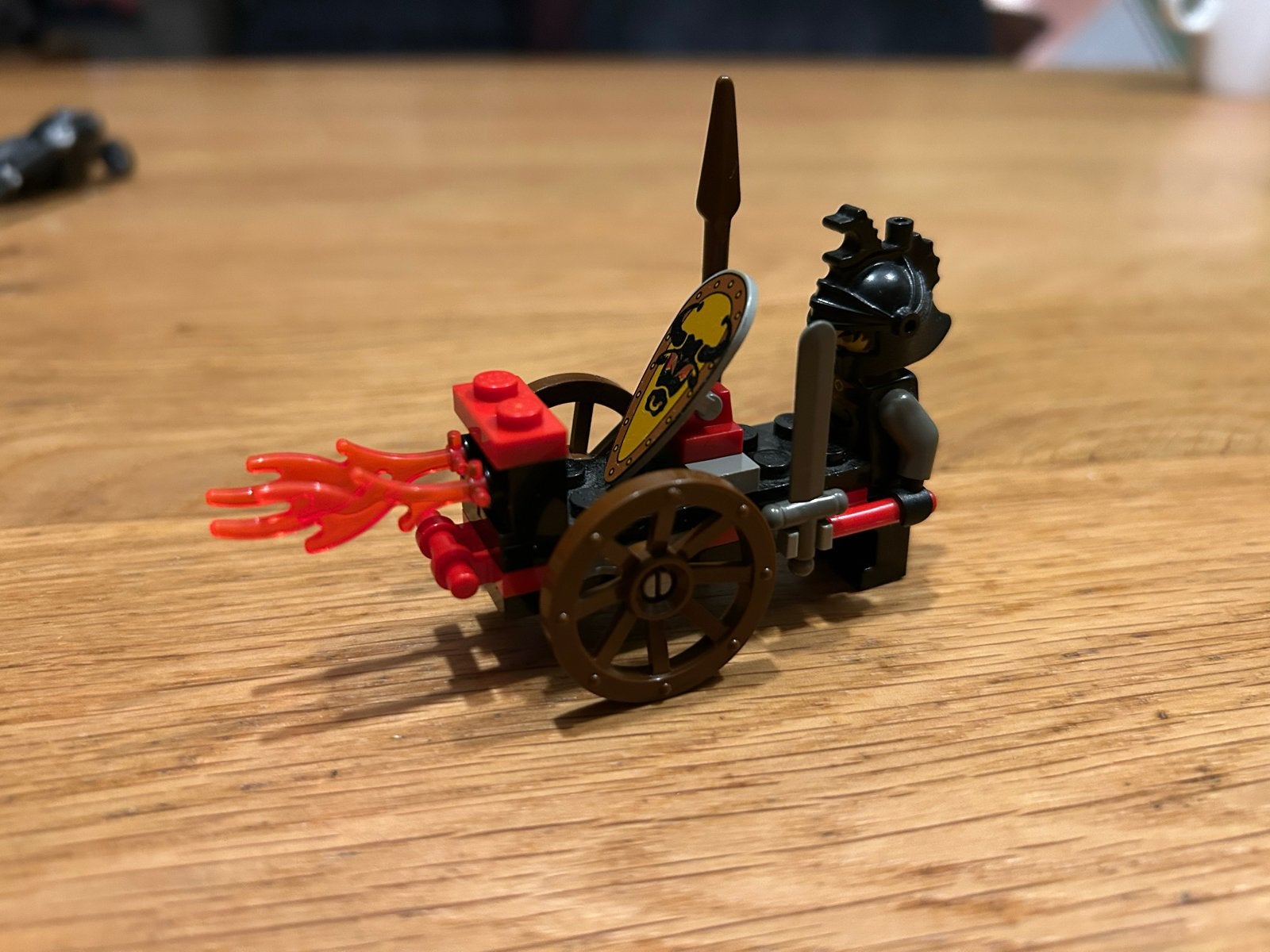 Lego Knights Kingdom 4807 Fire Attack met minifiguur, Gebruikt, Lego, Ophalen of Verzenden, Compleet