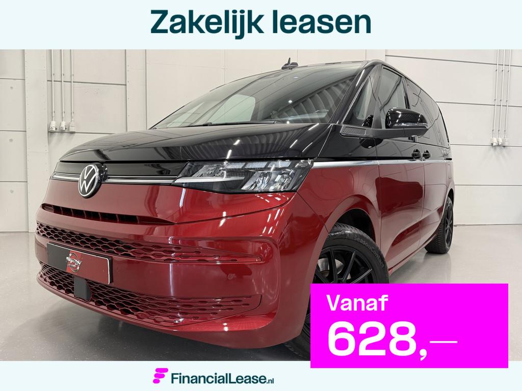 Volkswagen Multivan 1.4 eHybrid Life 7p. CAMERA/ACC/18"BLACK, Stof, Gebruikt, Zwart, Met garantie (alle)