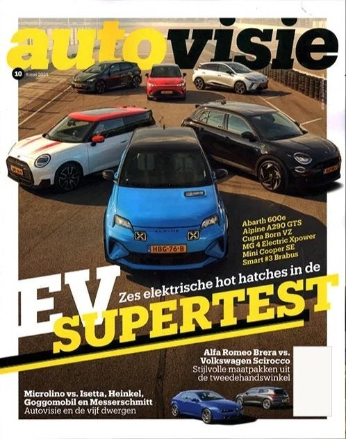 Autovisie 10 2025 : Abarth 600e - Alpine A290 - Cupra Born, Ophalen of Verzenden, Gelezen, Algemeen