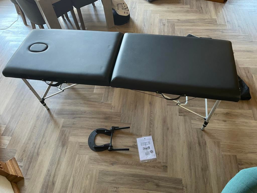 Nieuwe massage tafel inklapbaar nooit gegebruikt met hoes, Ophalen, Zo goed als nieuw, Massagetafel