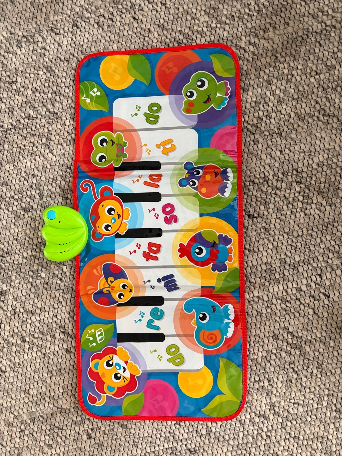 Playgro Muziek Speelkleed Piano met Dieren Geluiden, Ophalen of Verzenden, Zo goed als nieuw, Speelkleed, Met geluid