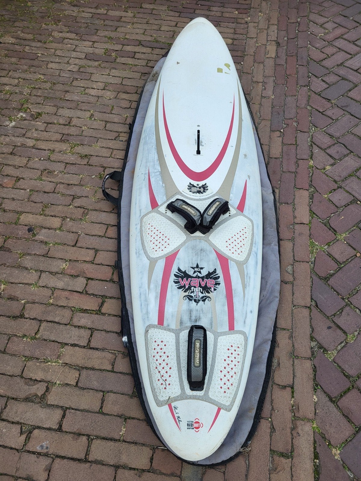 Mistral Wave 84 Windsurfplank, Watersport en Boten, Ophalen, Mistral, Gebruikt, Met draagtas