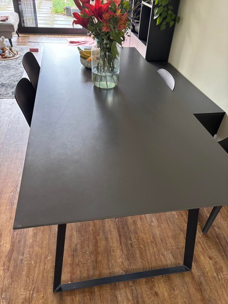 Eettafel Goossens, Huis en Inrichting, Tafels | Eettafels, Ophalen, 200 cm of meer, 50 tot 100 cm, Zo goed als nieuw