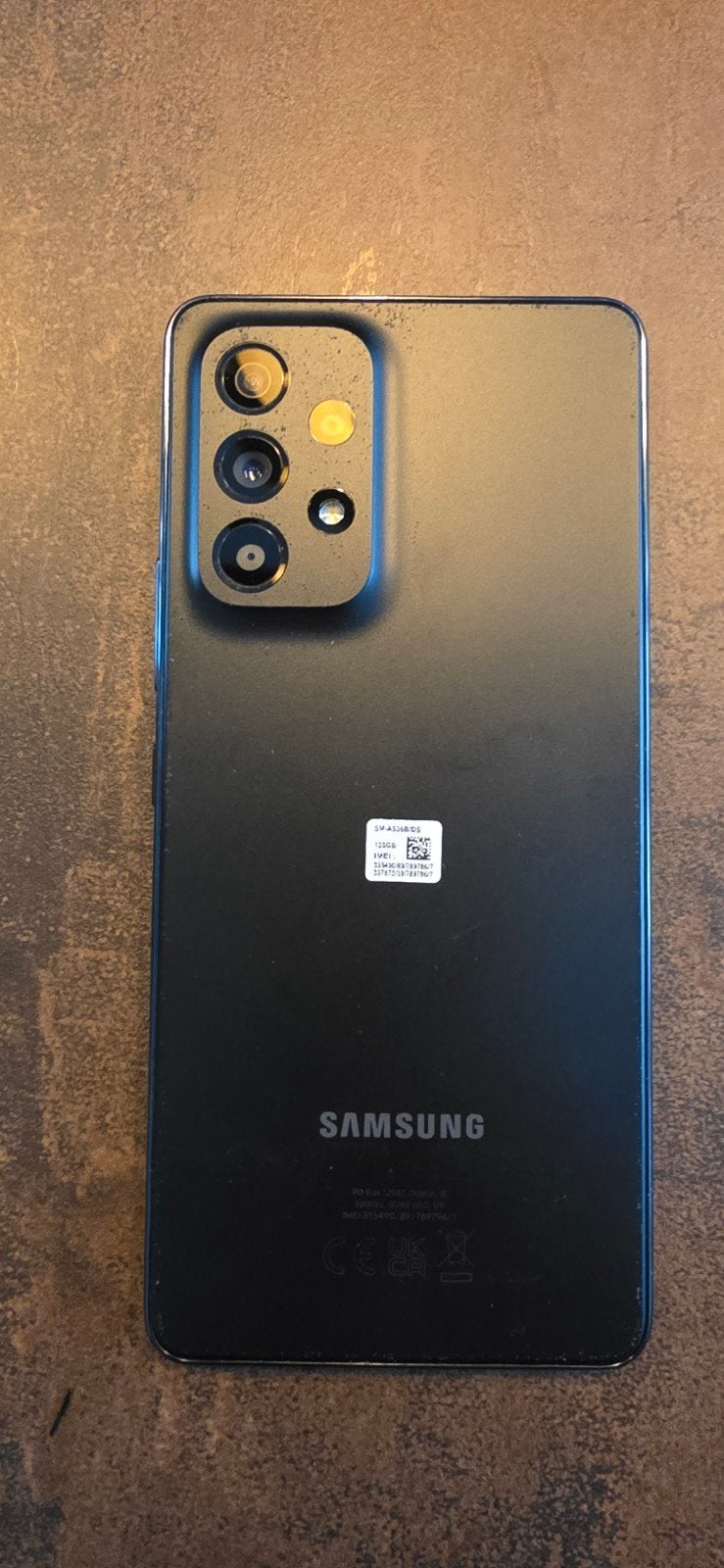 Samsung Galaxy A53 128GB, Telecommunicatie, Gebruikt, Zwart, Ophalen of Verzenden, Zonder simlock