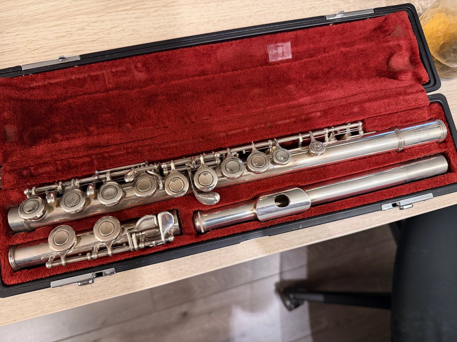 Yamaha YFL 211S fluit with case / Dwarsfluit met koffer, Ophalen, Gebruikt, Dwarsfluit, Met koffer of tas