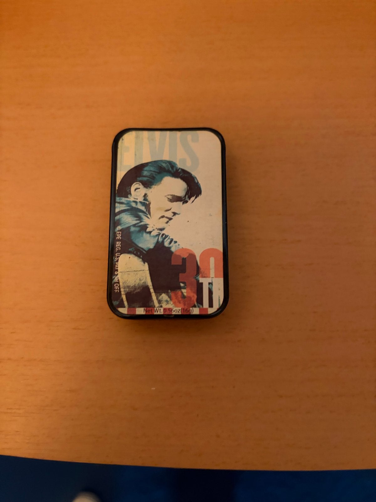Elvis Presley verzamelblikje, Ophalen, Gebruikt, Gebruiksvoorwerp