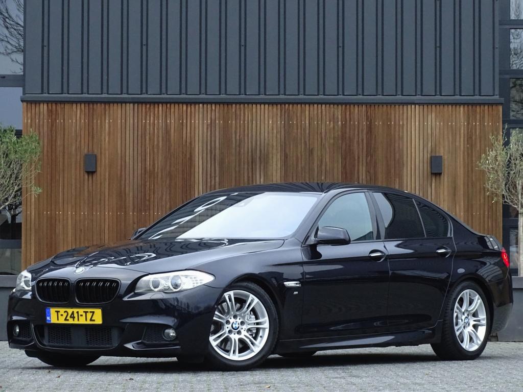 BMW 5 Serie 535i TwinPowerTurbo 306PK / Executive / M Sport, Automaat, Euro 5, Gebruikt, Zwart