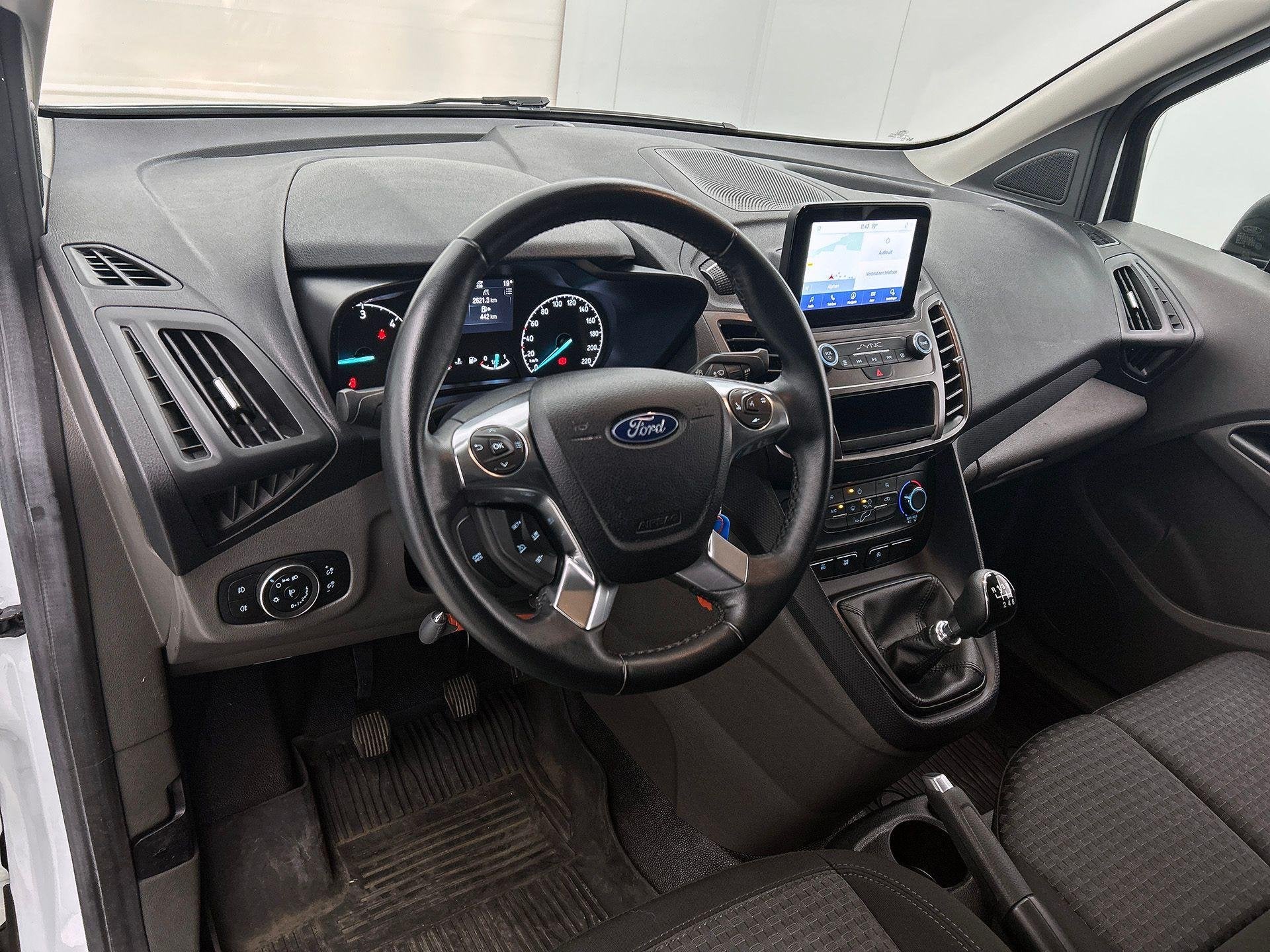 Ford Transit Connect 1.5 EcoBlue L2 Trend Navigatie Airco DA, Voorwielaandrijving, 1390 kg, Stof, Gebruikt