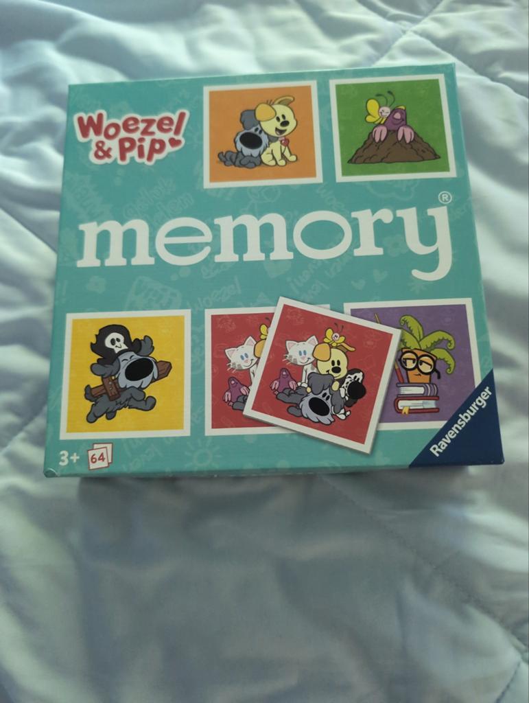 Woezel & Pip Memory spel - Ravensburger (Nieuw), Ophalen of Verzenden, Nieuw, Ravensburger
