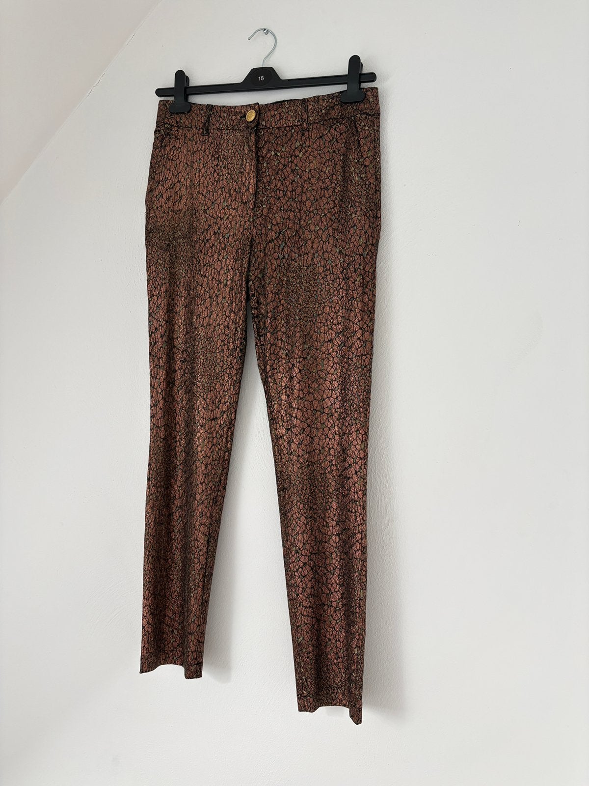 Bijzondere steampunk broek – koper/brons – maat 40, Maat 38/40 (M), Zwart, Ophalen of Verzenden, Zo goed als nieuw