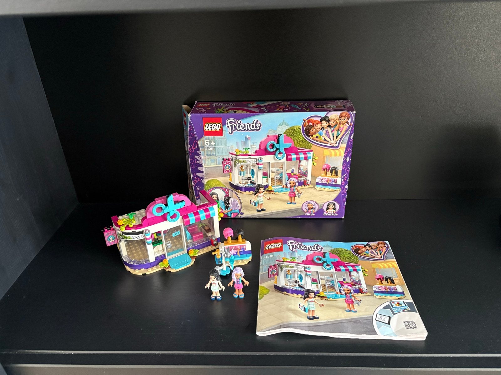 LEGO Friends Kapsalon van Heartlake City (41391), Overige typen, Friends, Ophalen of Verzenden, Zo goed als nieuw