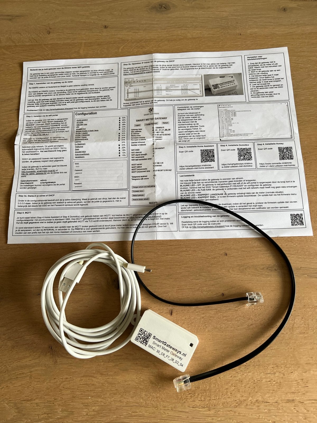 Smart Gate Way slimme energie meter, Ophalen of Verzenden, Gebruikt