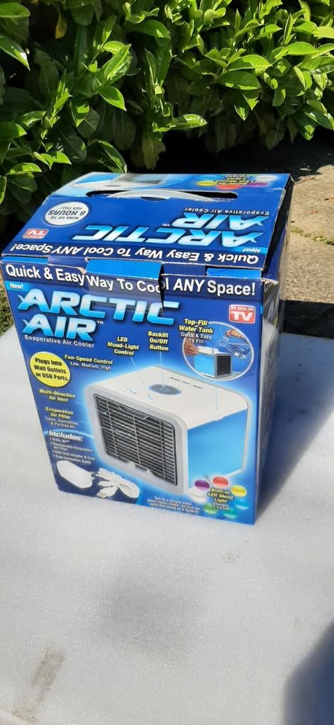 Arctic Air Evaporatieve Luchtkoeler - Compact & Draagbaar, Witgoed en Apparatuur, Airco's, Ophalen, Tafel- of Grondventilator