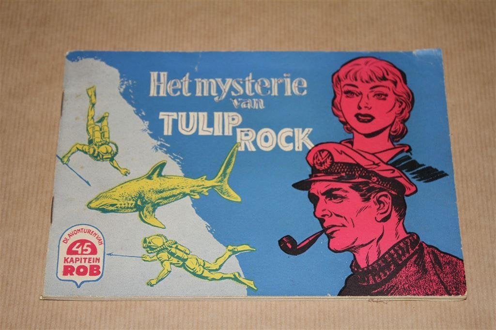 Kapitein Rob. Deel 45. Het mysterie van Tulip Rock., Boeken, Eén stripboek, Ophalen of Verzenden, Gelezen