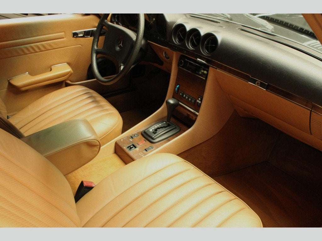Mercedes-Benz SL-Klasse 380 SL Aut. Hardtop Beige leer Airco, foto 11
