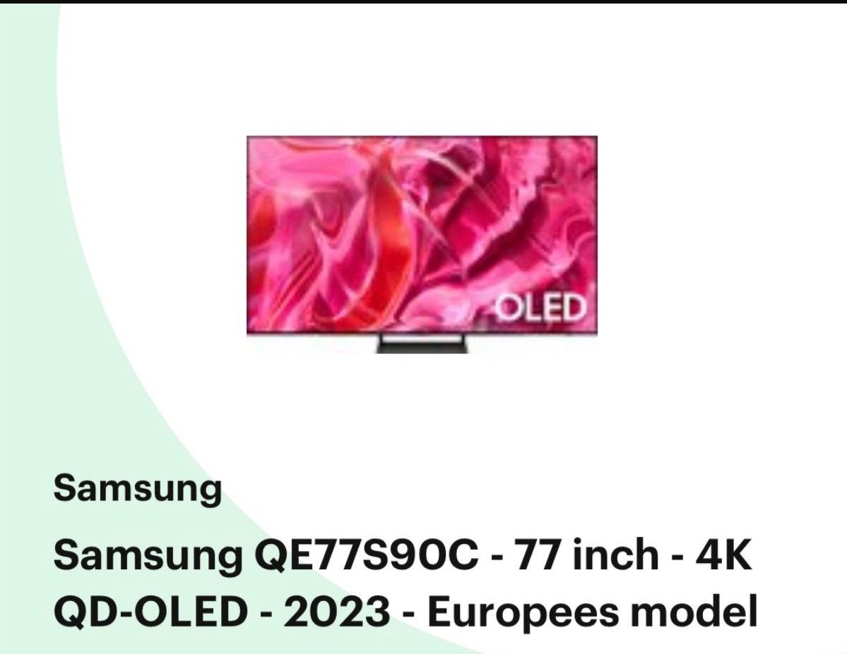 Samsung Oled TV 78 inch, Audio, Tv en Foto, Televisies, Ophalen, Gebruikt, OLED, Samsung