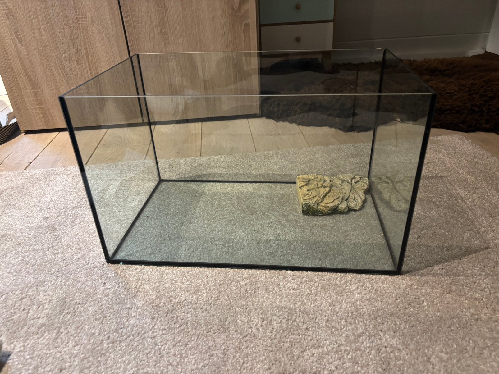vissebak/terreruim/schildpaddenbak, Dieren en Toebehoren, Ophalen, Zo goed als nieuw, Plant(en), Steen of Hout