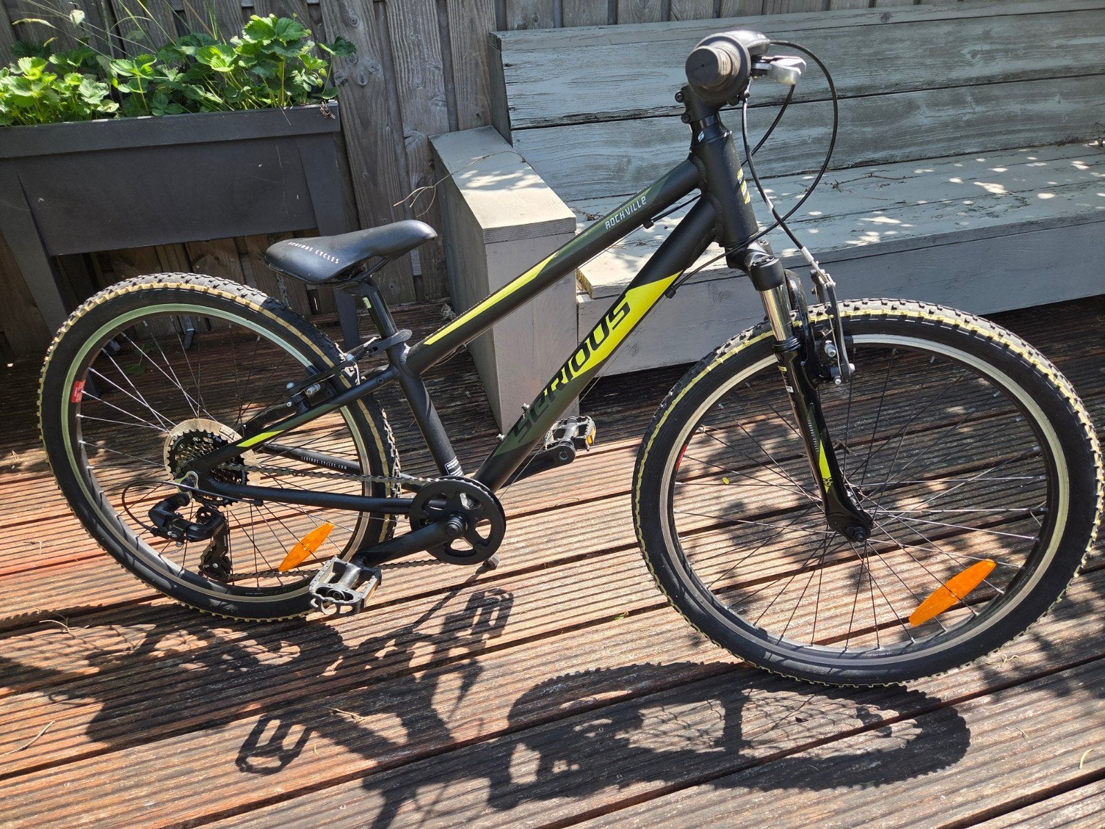 Serious Rockville 24 inch mountainbike, Ophalen, Velgrem, Versnellingen, Serious