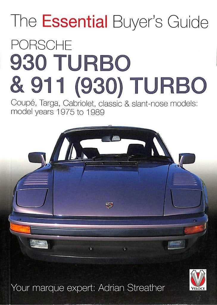 orsche 930 Turbo en 911 (930) Turbo 1975 to 1989, Verzenden