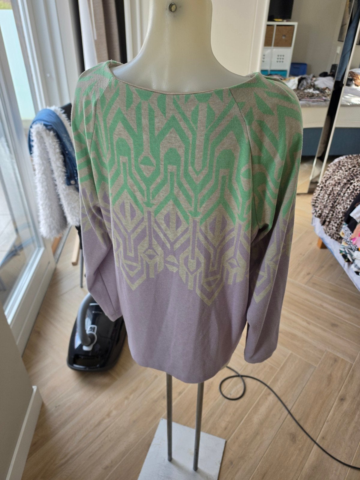 Street one zomer trui met leuke print in fijne stof maat 42, Kleding | Dames, Truien en Vesten, Meerkleurig, Ophalen of Verzenden