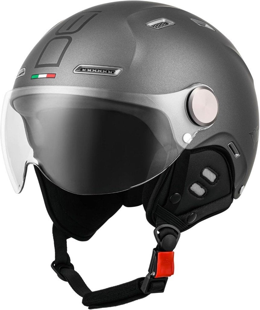 DEMM Fashion Scooterhelm maat M, Verzenden, Nieuw, Medium, DEMM