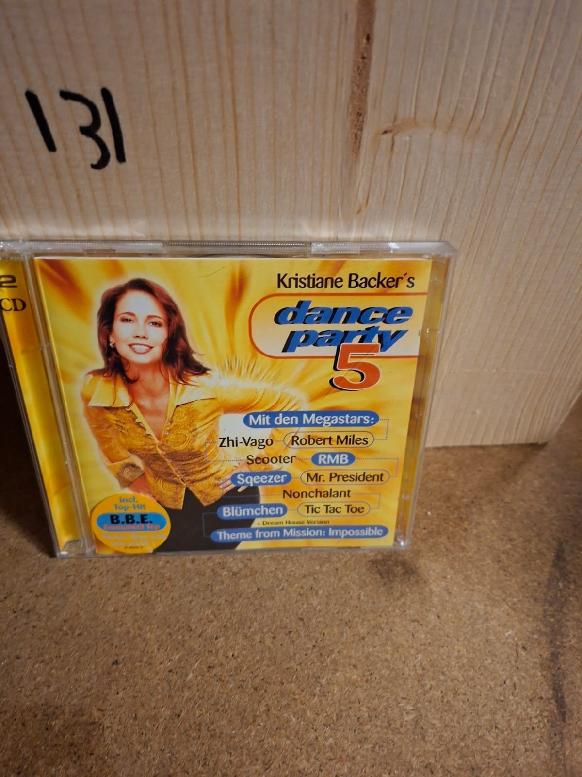Kristiane Backer's Dance Party 5 CD - Diverse Megastars, Ophalen of Verzenden