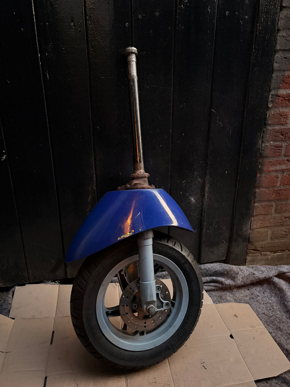 Zip type 3 voorvork, Fietsen en Brommers, Ophalen of Verzenden, Zo goed als nieuw, Overige typen, Piaggio