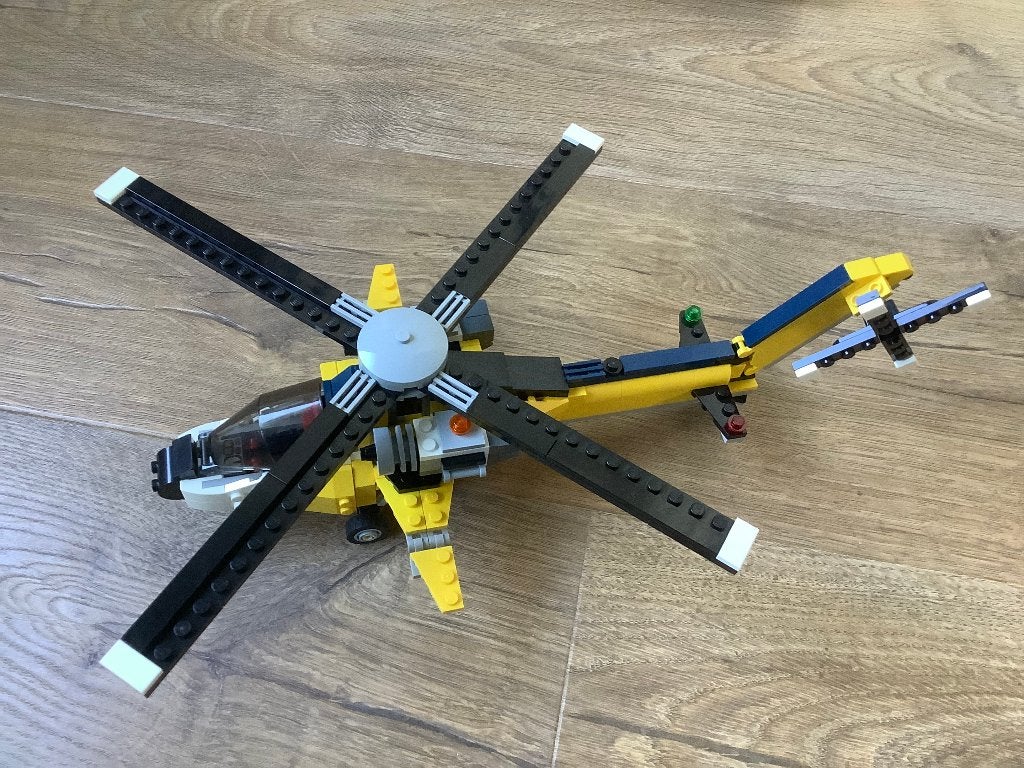 Lego 3in1 Creator 31023 Gele Racers / Yellow racers, Inclusief instructies, Gebruikt, Lego, Ophalen of Verzenden