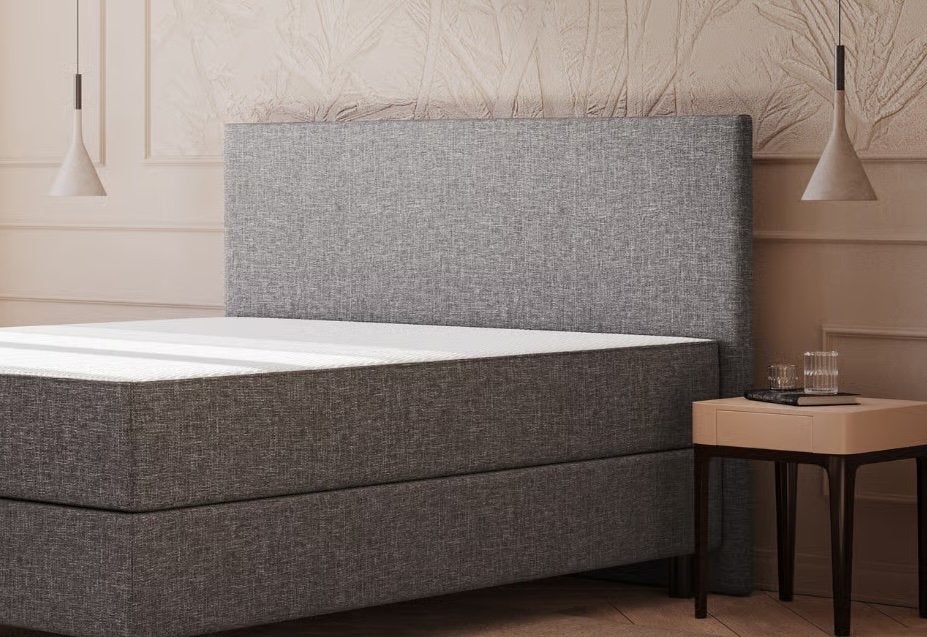 Hoofdbord voor bed,oorspronkelijk van Emma boxspring, Ophalen, 180 cm, Nieuw, Tweepersoons