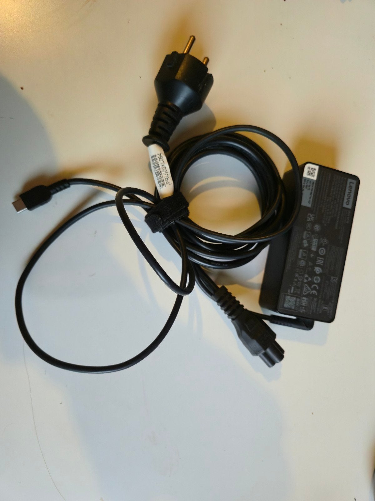Lenovo USB-C Oplader 65W - Zo goed als nieuw, Computers en Software, Ophalen of Verzenden, Zo goed als nieuw, Lenovo