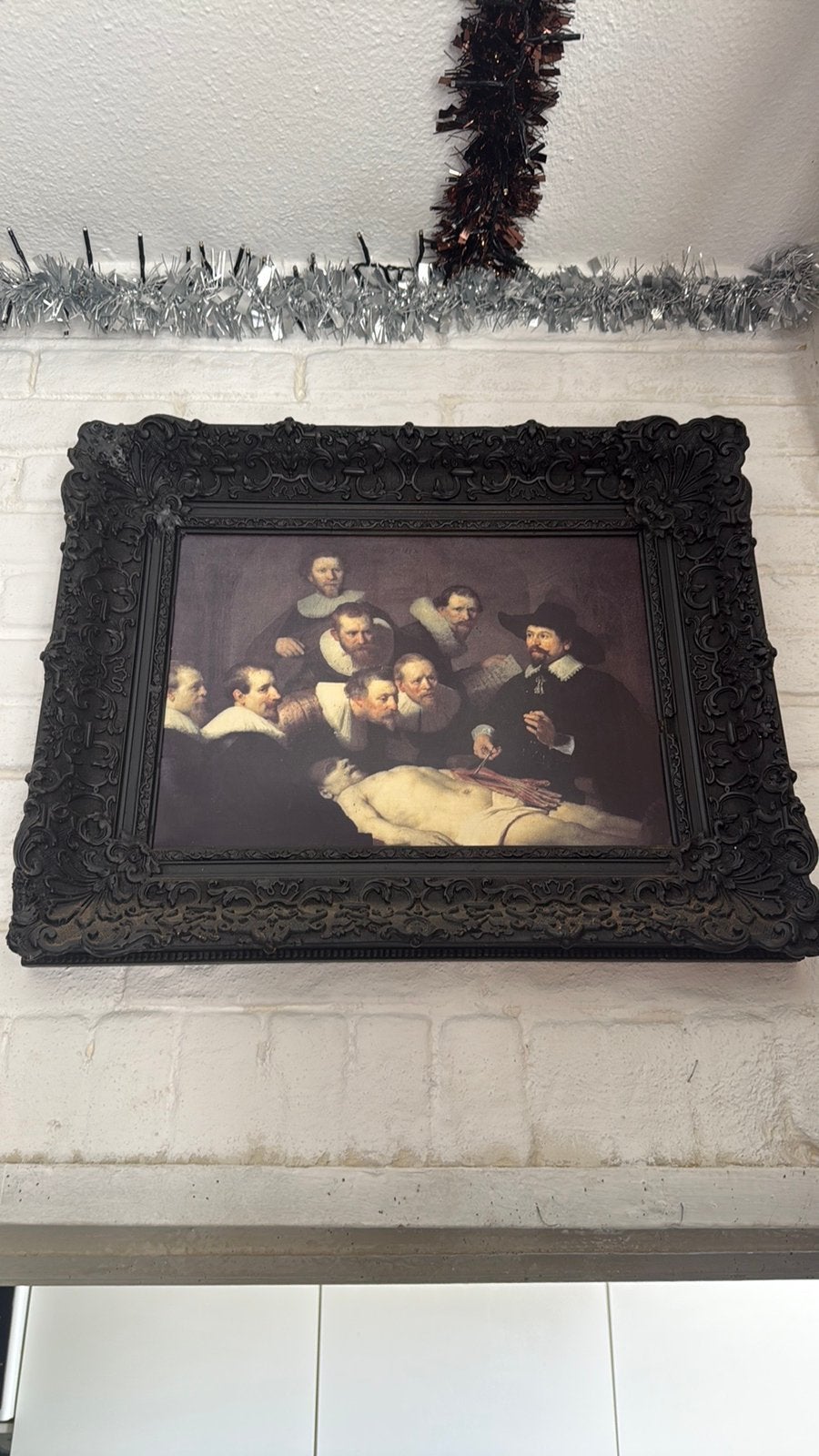 Antiek schilderijtje, Ophalen