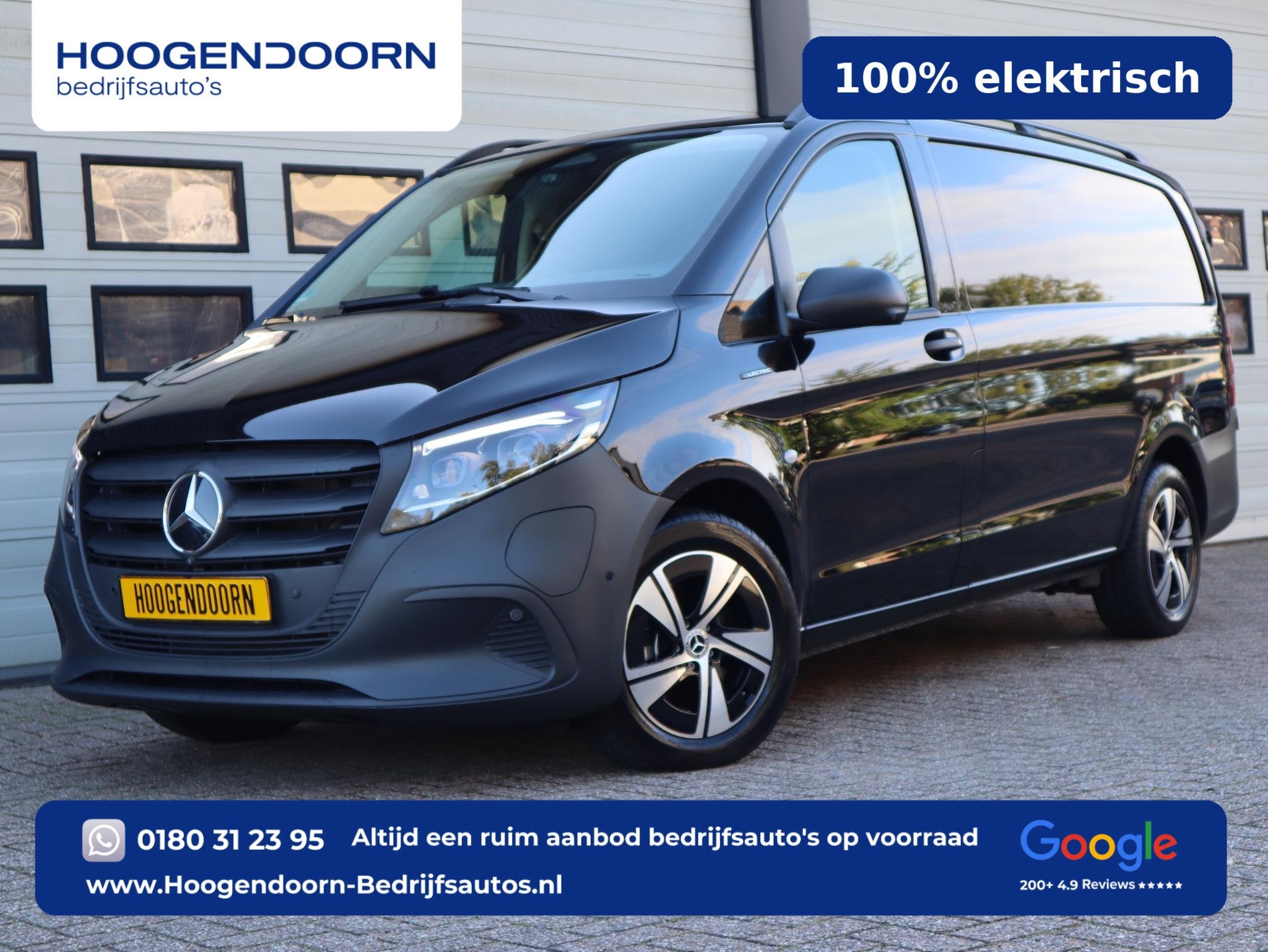 Mercedes-Benz eVito eVito 129 90 kWh L2 Lang Multibeam LED -, Auto's, Stof, Gebruikt, Mercedes-Benz, 2354 kg
