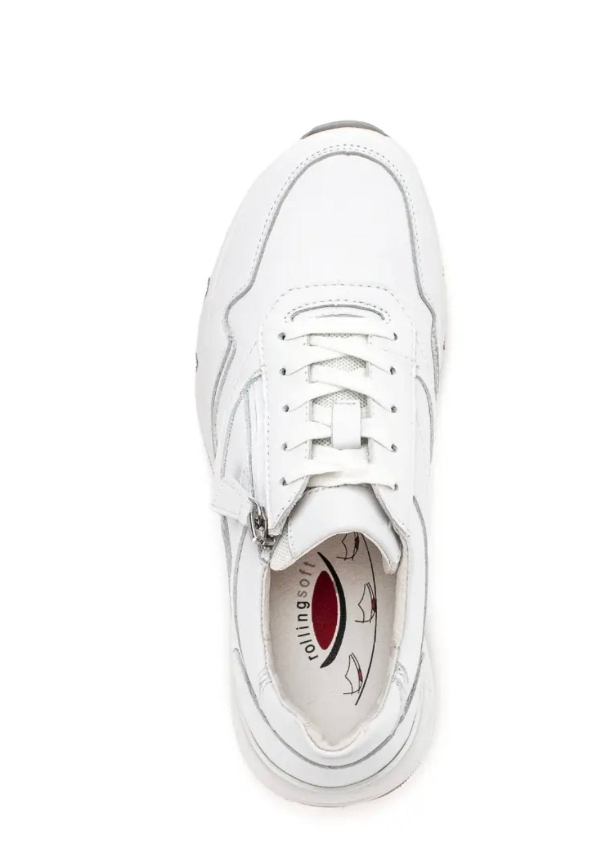 Gabor rolling soft sneaker wit leer, Ophalen of Verzenden, Nieuw, Wit, Sneakers of Gympen