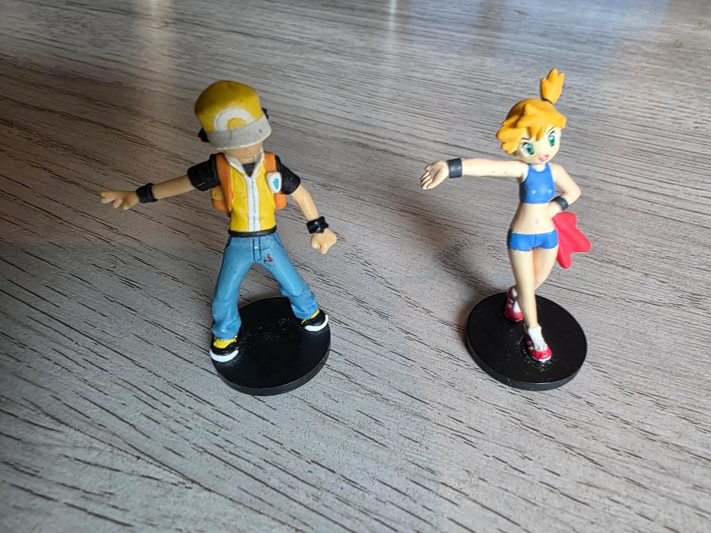 2x Pokemon Trainers TFG Misty Yellow, Verzenden, Gebruikt