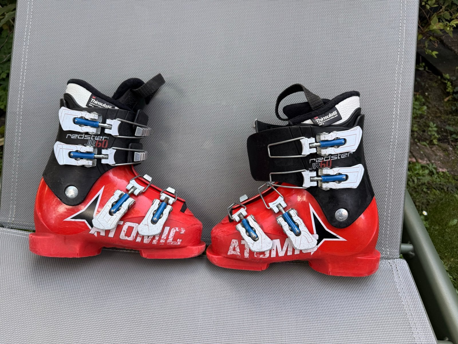 Atomic Redster JR60 skischoenen maat 19-19.5 (237mm), Gebruikt, 100 tot 140 cm, Schoenen, Ophalen of Verzenden
