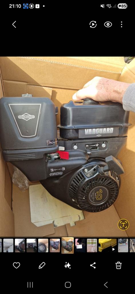 Briggs en Stratton, Doe-het-zelf en Verbouw, Motoren, Ophalen, Zo goed als nieuw, Elektromotor, 1800 rpm of meer