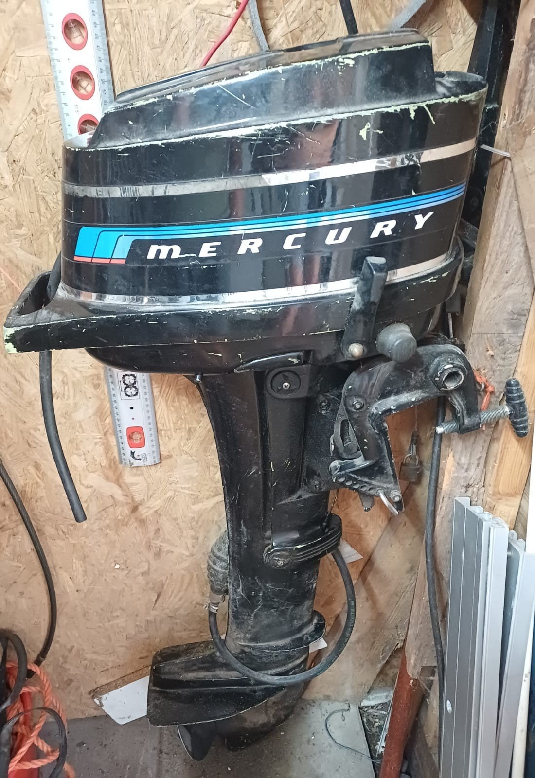 Buitenboordmotor, Mercury 4,5 pk, Ophalen, Gebruikt