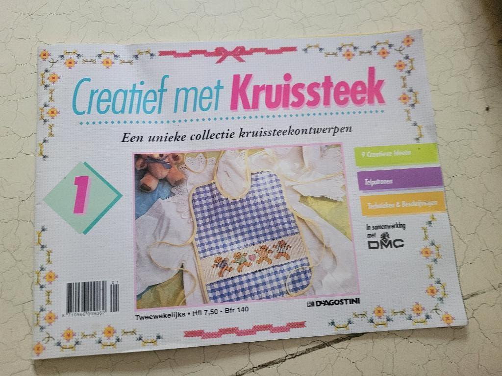 Borduurboekje DMC, Hobby en Vrije tijd, Belle Vieille Brocante, Ophalen of Verzenden, Zo goed als nieuw, Jolandamonsieurs@gmail.com