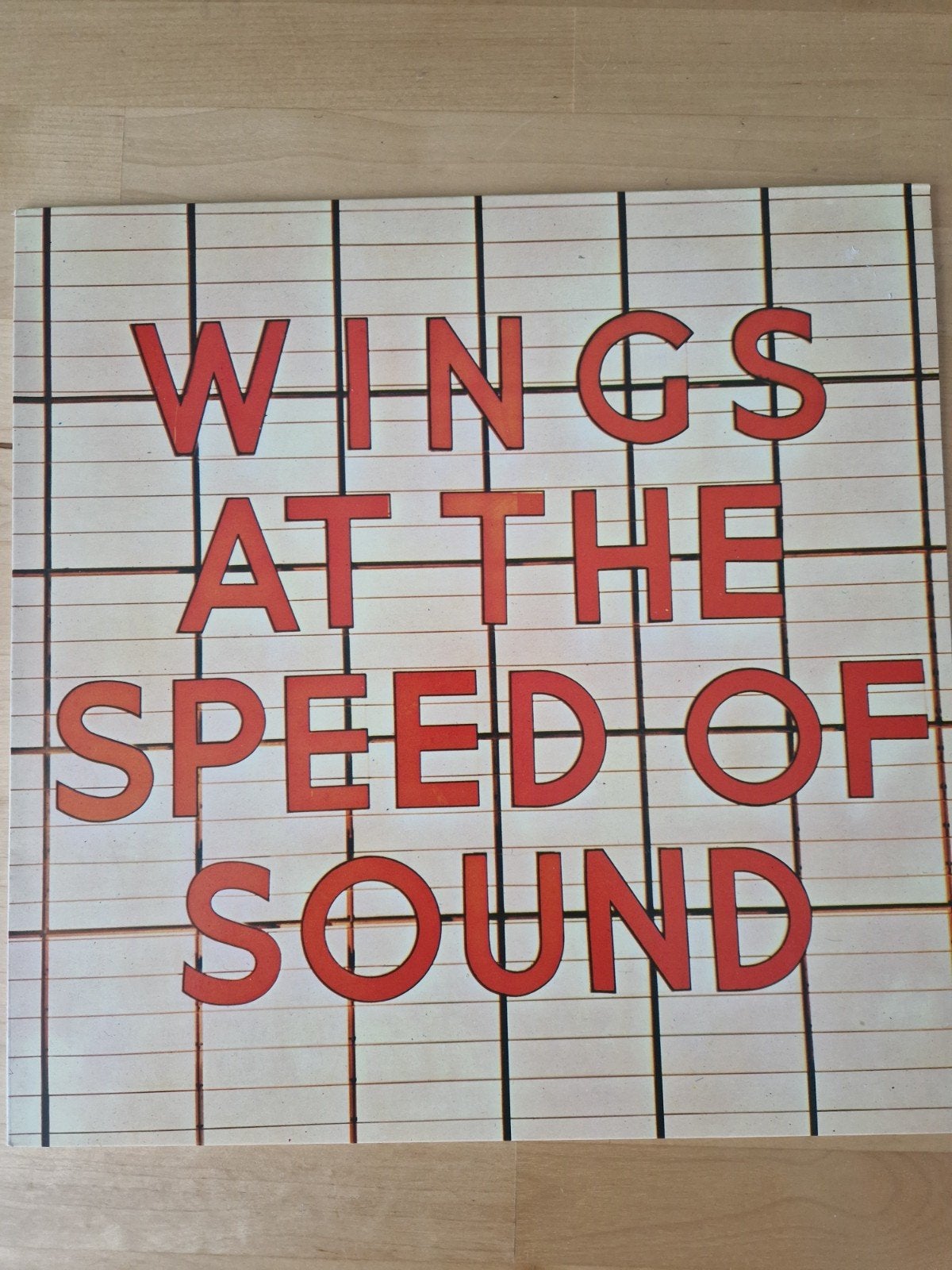 Wings - At The Speed Of Sound LP (1976, Duitse persing)
