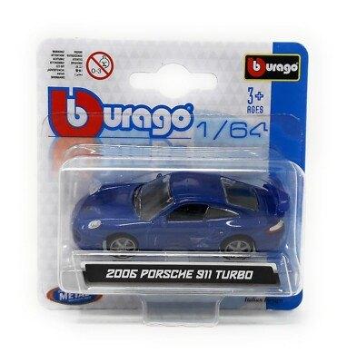 Bburago: 2006 Porsche 911 Turbo 1:64, Auto, ., Nieuw, Ophalen of Verzenden