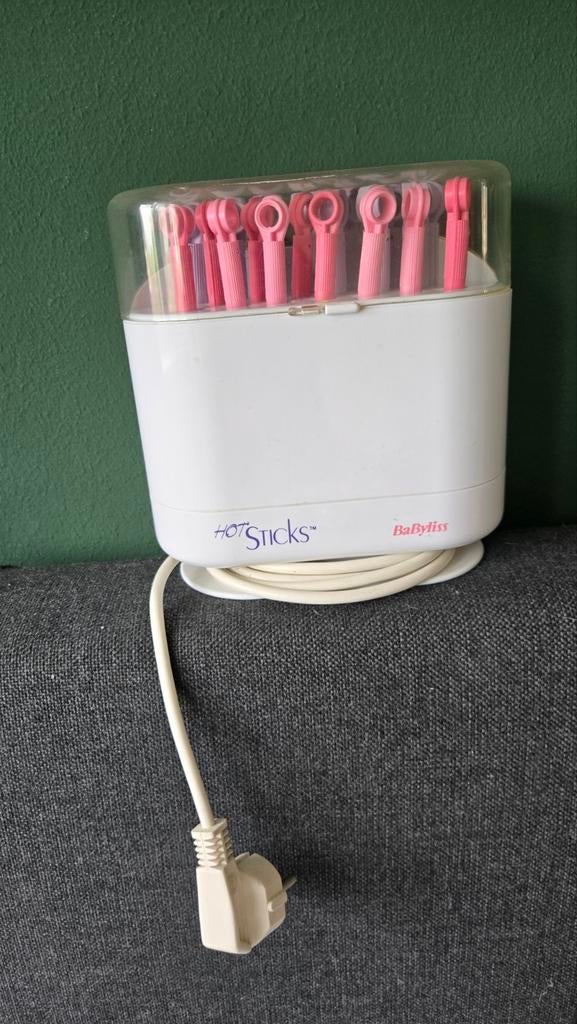BaByliss Hot Sticks Krulset - Vintage Krulspelden, Ophalen of Verzenden, Gebruikt, Haarverzorging