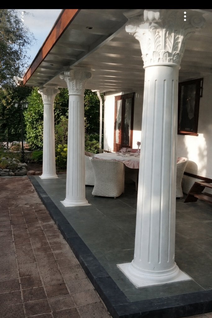 Nostalgische hout hand gemaakt zuil 250 cm hoog, Ophalen, Nieuw