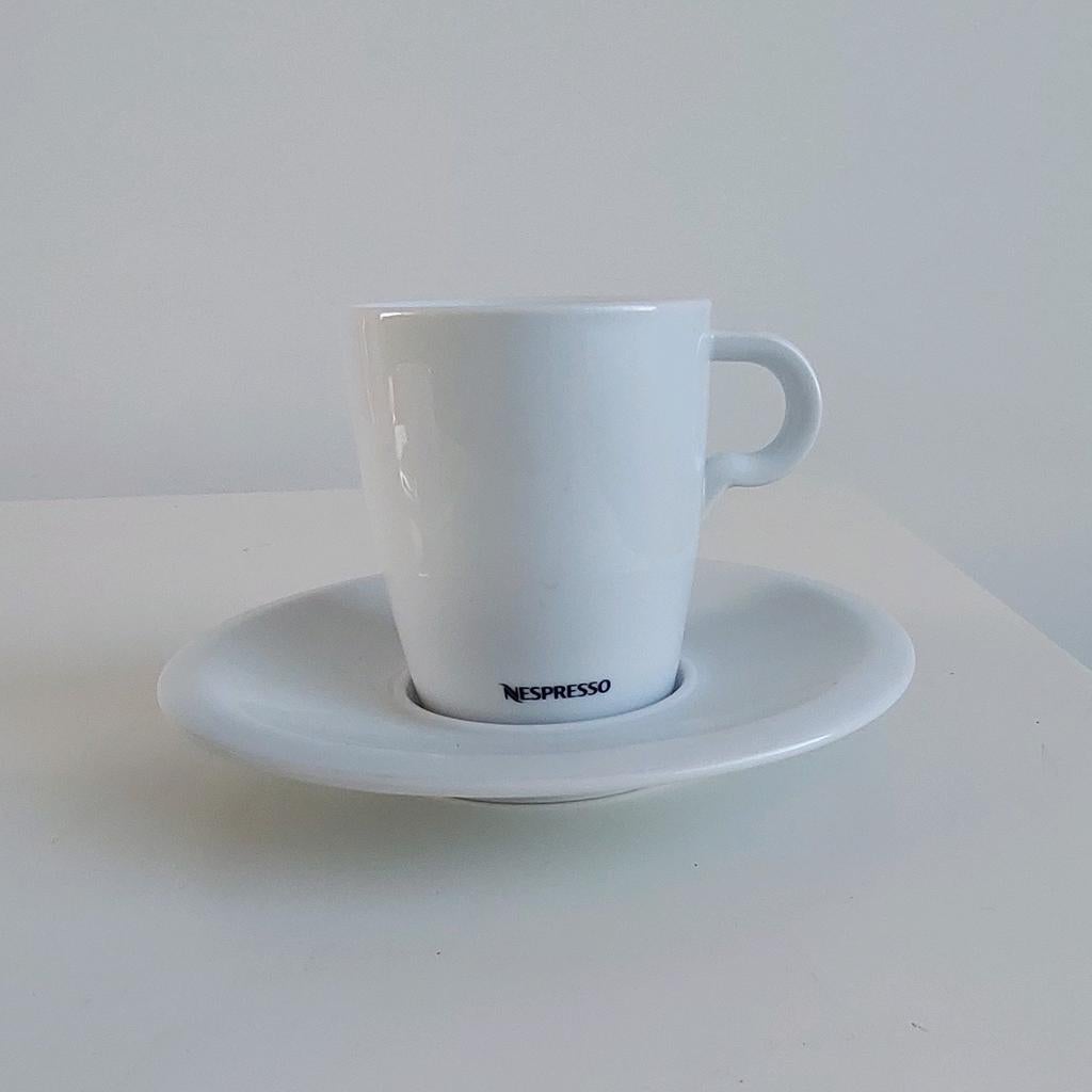 Nieuwe Nespresso espresso kop en schotel, Ophalen, Nieuw, Overige stijlen, Kop(pen) en/of Schotel(s)